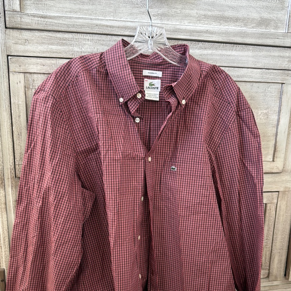 Men’s Lacoste Button-Down Shirt